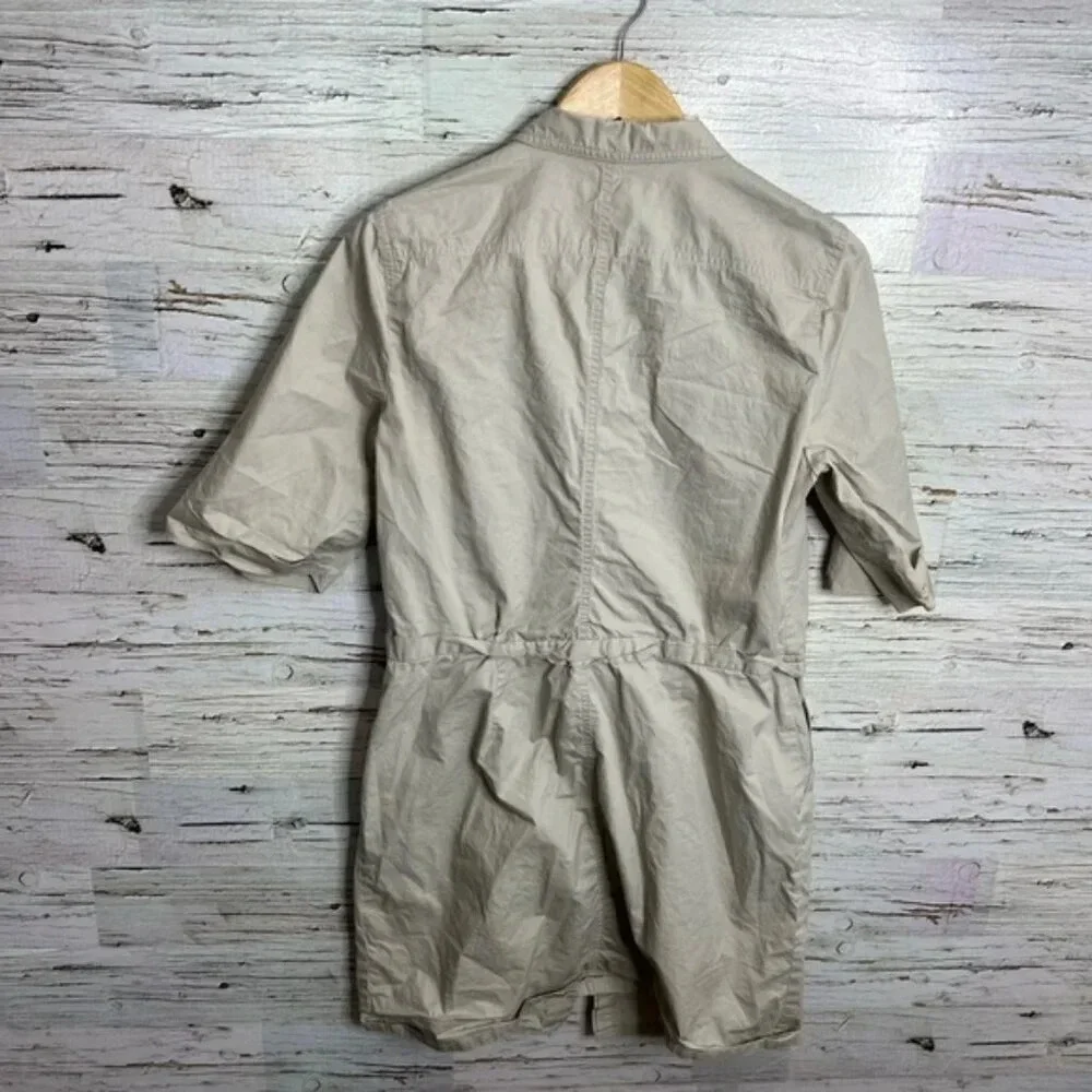 Calvin Klein khaki dress short  sleeve size 12 petite - Picture 8 of 8